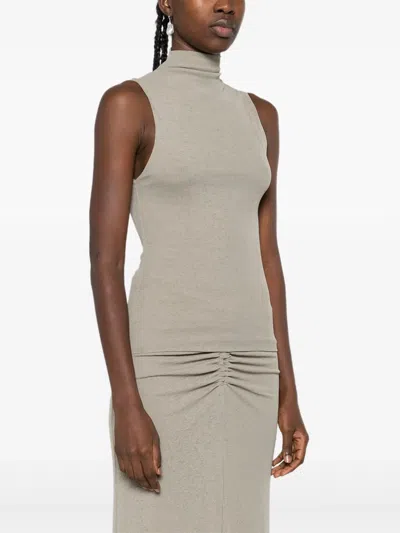 Nanushka Top Mit Rollkragen In Gray