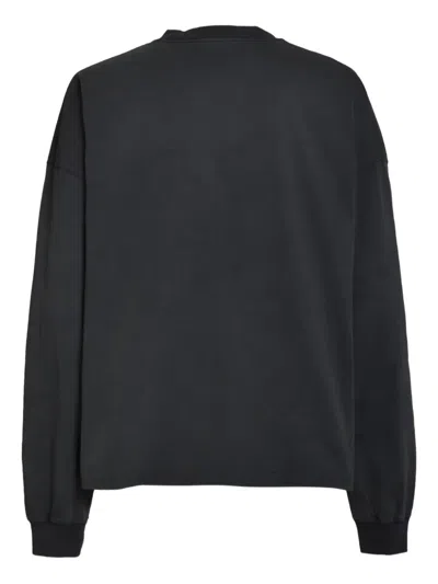 Breath Angel Langarmshirt Mit Logo In Black