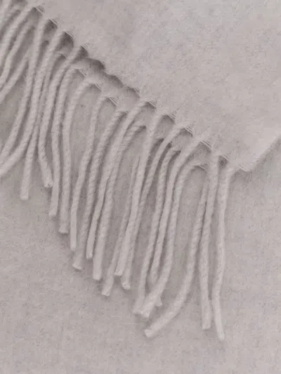 Brunello Cucinelli Women Cashmere Scarf In White