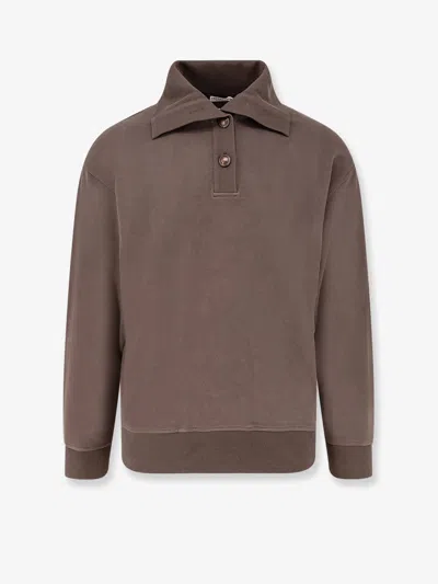 Brunello Cucinelli Women Cotton Sweatshirt In Green