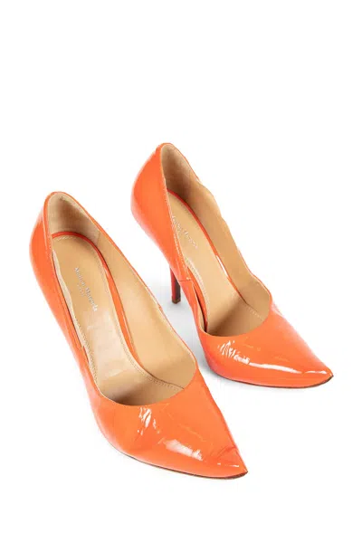 Maison Margiela Love To Death Pumps In Orange