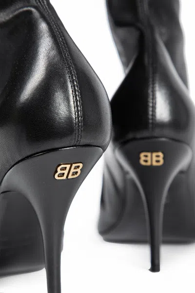 Balenciaga Avenue Booties In Animal Print