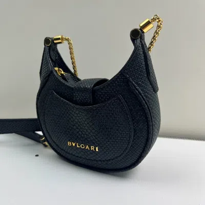 Bvlgari Women Pre-loved Bag Very Good Condition In Black