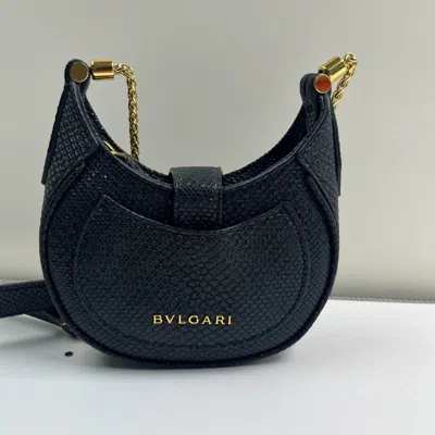 Bvlgari Women Pre-loved Bag Very Good Condition In Black