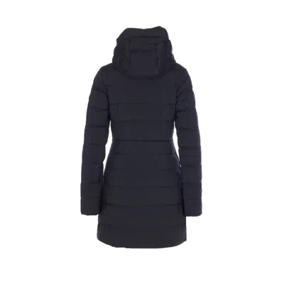 Canada Goose Women Clair Long Down Jacket In Black