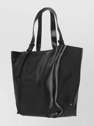 Golden Goose Spacious Tote Bag Dual Handles In Black