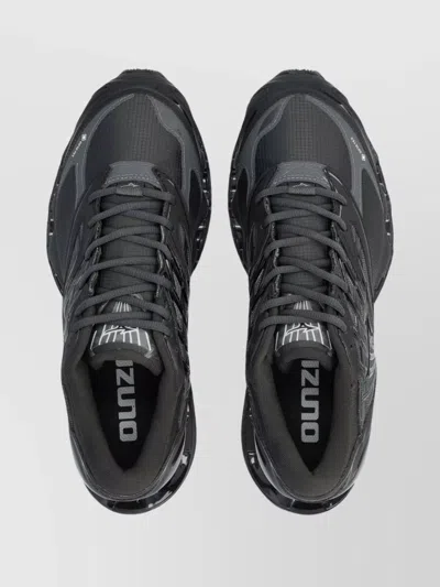 Mizuno Advanced Performance Sneakers Featuring Mesh Design In Black