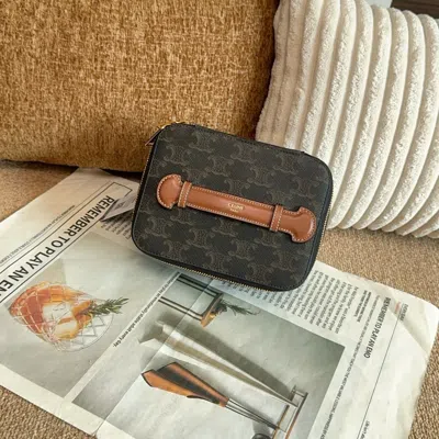 Celine Women Pre-loved Bag Very Good Condition In Purple