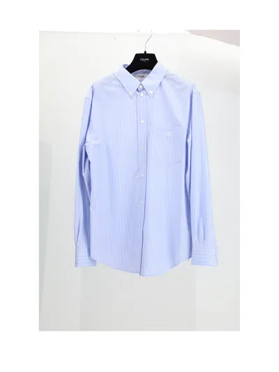 Celine Women Relaxed Shirt In Blue