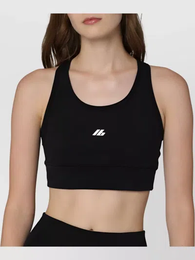 Balenciaga Activewear Sleeveless Top In Matt Nylon Blend In Black