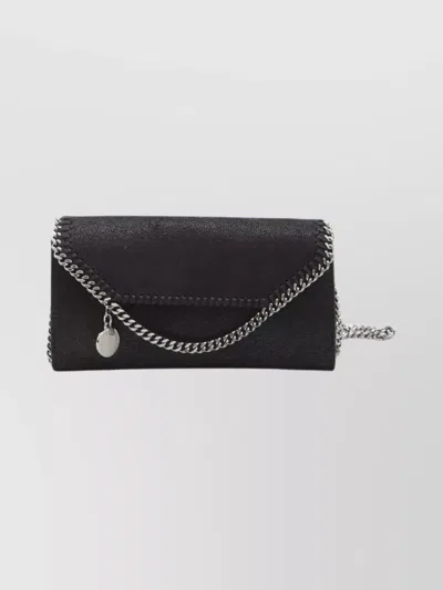 Stella Mccartney Falabella Continental Wallet Accessories In Black