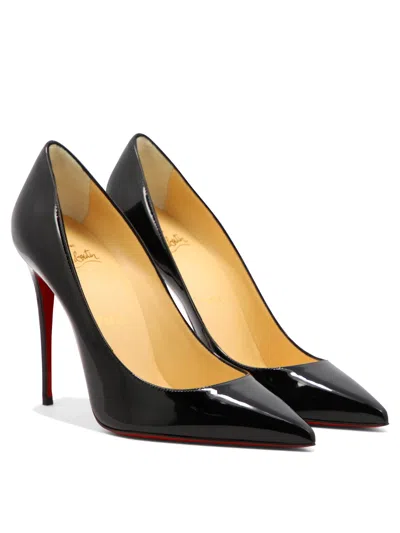 Christian Louboutin Women Kate Patent Leather Pumps In Black