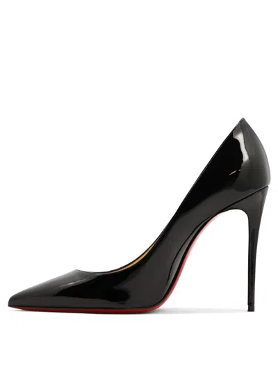 Christian Louboutin Women Kate Patent Leather Pumps In Black