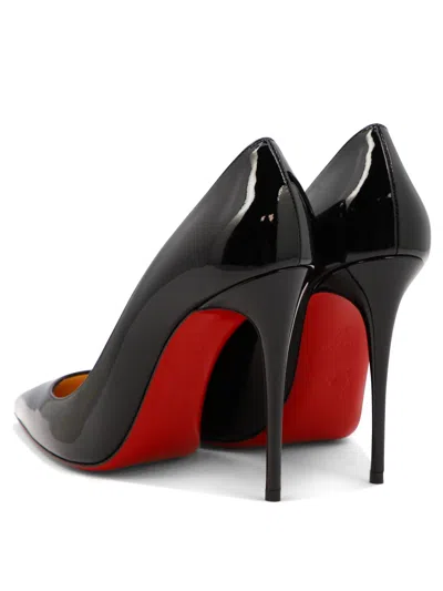 Christian Louboutin Women Kate Patent Leather Pumps In Black