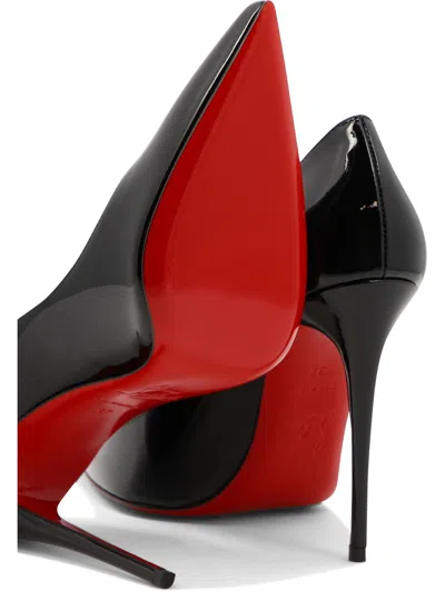Christian Louboutin Women Kate Patent Leather Pumps In Black