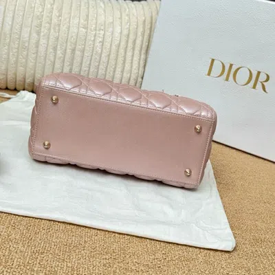Dior Women Pre-loved Bag Very Good Condition In Pink