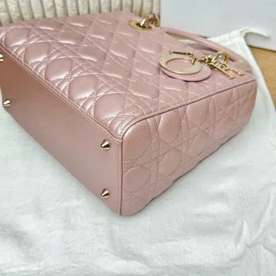 Dior Women Pre-loved Bag Very Good Condition In Pink