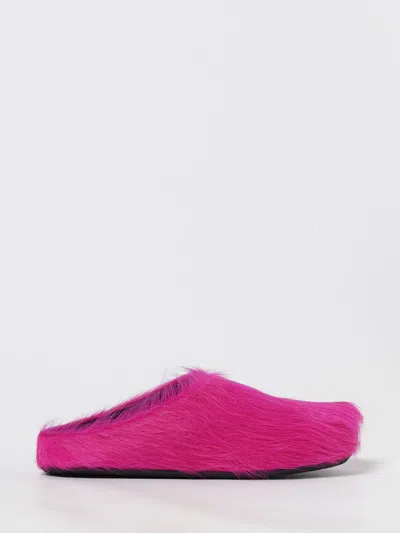Marni Shoes  Men Color Fuchsia In Multi