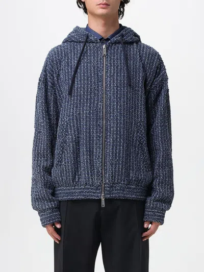 Dsquared2 Sweatshirt  Men Color Navy In Blue