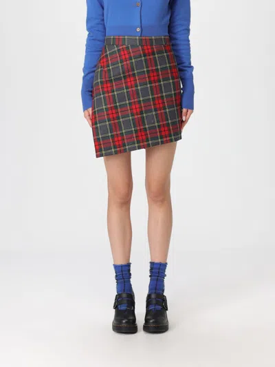 Vivienne Westwood Mini Infinity Skirt In Multi