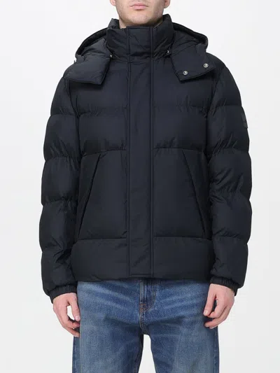 Hugo Boss Boss Jacket In Quilted Nylon In Black