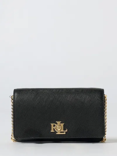 Ralph Lauren Crossbody Bag Lauren  Woman Color Black In Black
