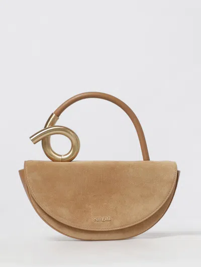 Cult Gaia Azariah Top Handle Bag In Brown