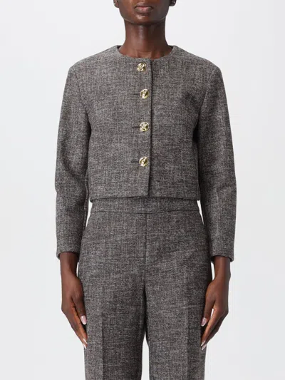 Pinko Jacket  Woman Color Black In Gray