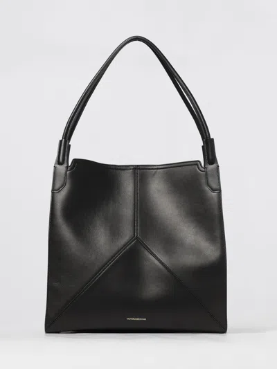 Victoria Beckham Leather Tote Bag In Black