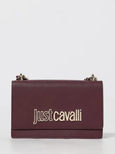 Just Cavalli Shoulder Bag  Woman Color Violet In Burgundy