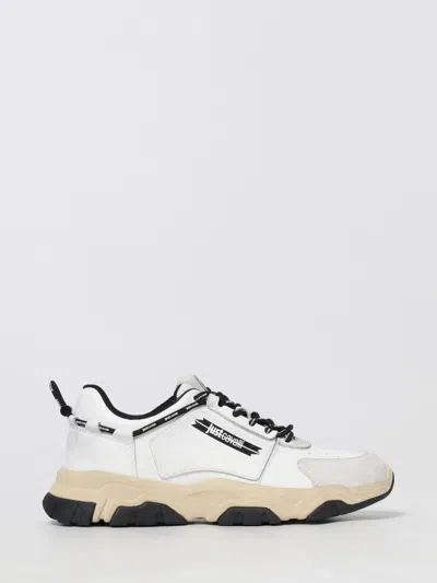 Just Cavalli Sneakers  Woman Color White In White