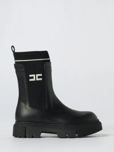 Elisabetta Franchi La Mia Bambina Shoes  Kids Color Black In Black