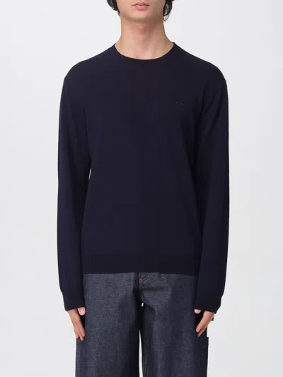 Apc Sweater A. P.c. Men Color Blue In Blue