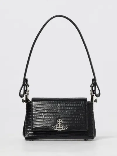 Vivienne Westwood Hazel Small Handbag In Black