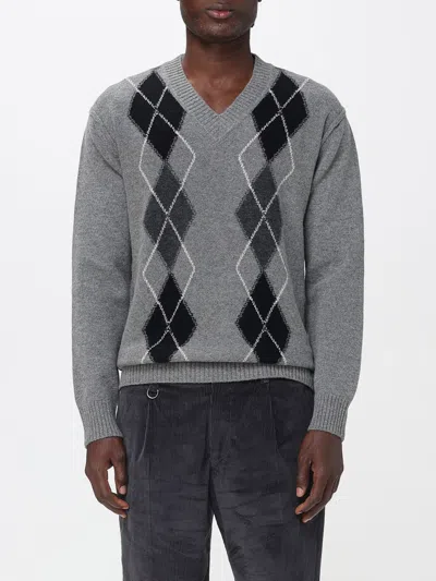 Paolo Pecora Sweater  Men Color Multicolor In Gray