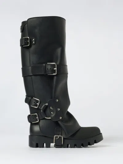 Dolce & Gabbana Dolce&gabbana Women Buckle Boots In Black