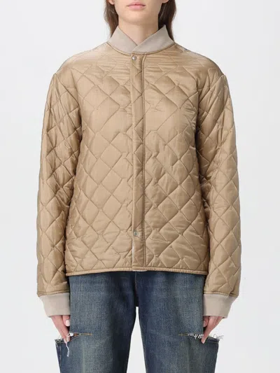 Maison Margiela Reversible Quilted Shell And Ribbed Cotton Jacket In Neutral