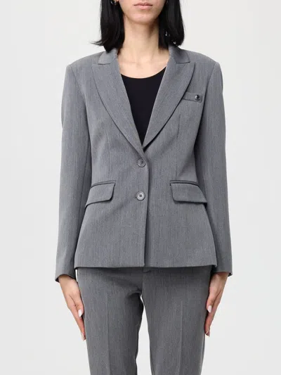 Liu •jo Jacket Liu Jo Woman Color Grey In Gray