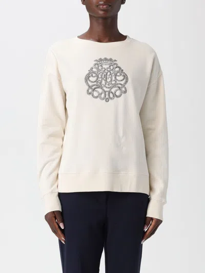 Ralph Lauren Embroidered Sweater In White