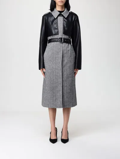 Karl Lagerfeld Coat  Woman Color Grey In Gray