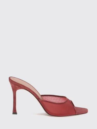 Amina Muaddi Women Alexa Sandals In Red