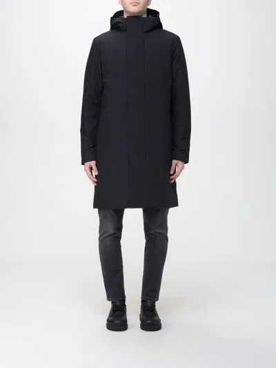 Save The Duck Coat  Men Color Black In Black