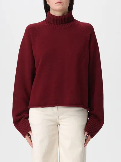 Laneus Sweater  Woman Color Wine In Burgundy