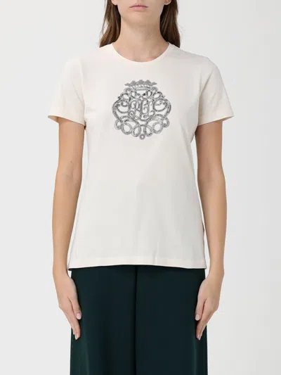 Ralph Lauren T-shirt Lauren  Woman Color Beige In White