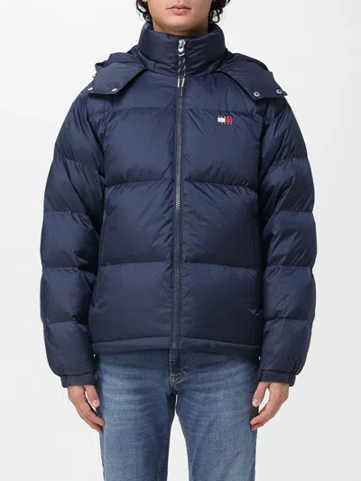 Tommy Jeans Jacket  Men Color Blue In Blue