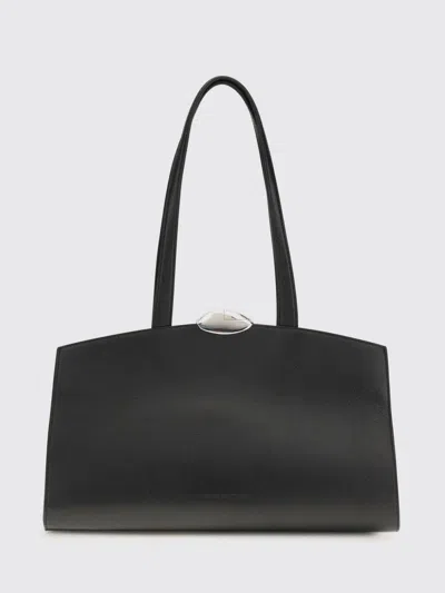 Benedetta Bruzziches Borsa Shopping Serena In Pelle Nera  Donna In Black