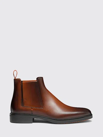 Santoni Mgeo18937neaxntgt50 In Brown