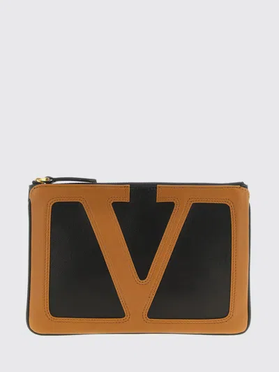 Valentino Garavani Viva Superstar Leather Envelope Clutch Bag In Multi