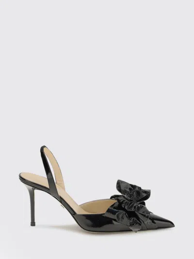Mach&mach 85mm Bow-embellished Slingback Pumps In Black