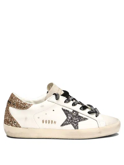 Golden Goose Super-star Sneakers & Slip-on White In White